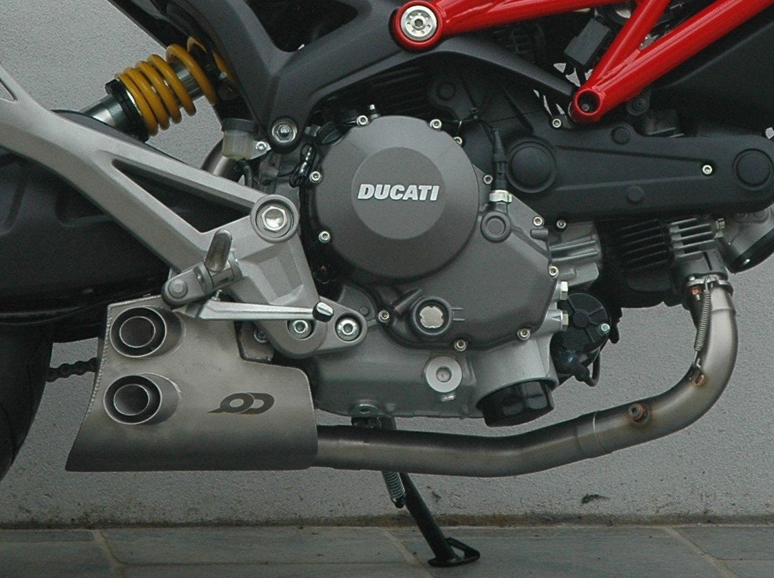 QD EXHAUST Ducati Monster 696 Full Exhaust System "Ex-Box" (EU homologated)