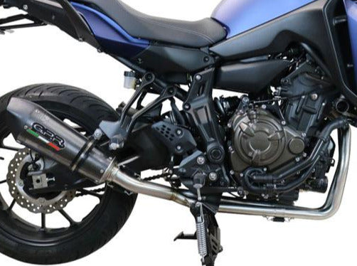 GPR Yamaha MT-07 (2018 – ) Full Exhaust System "GP Evo 4 Poppy" (EU homologated)