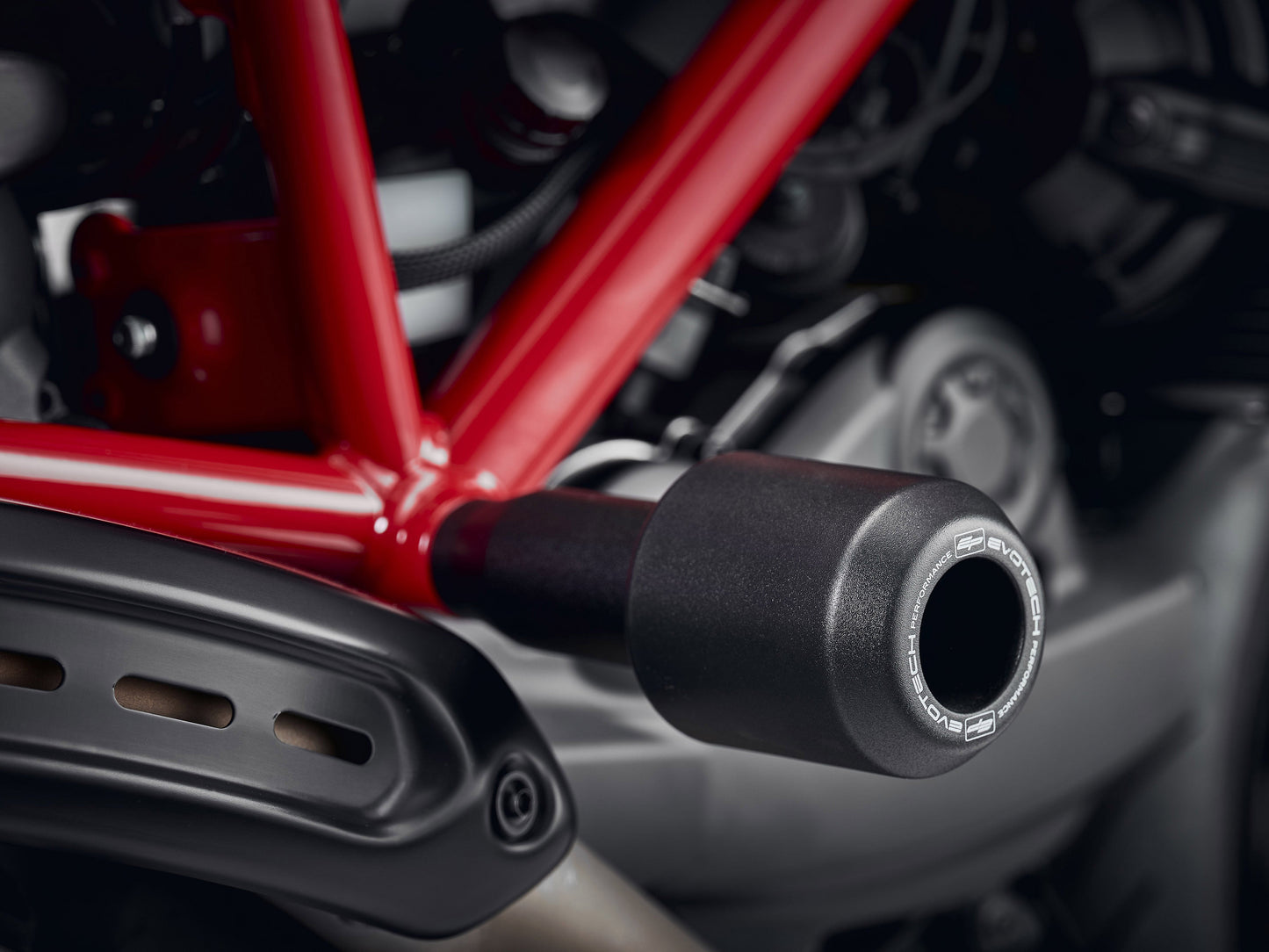 EVOTECH Ducati Hypermotard Frame Crash Protection Sliders – Accessories in MotoDeal – Motorcycle Accessories and Parts Online Shop