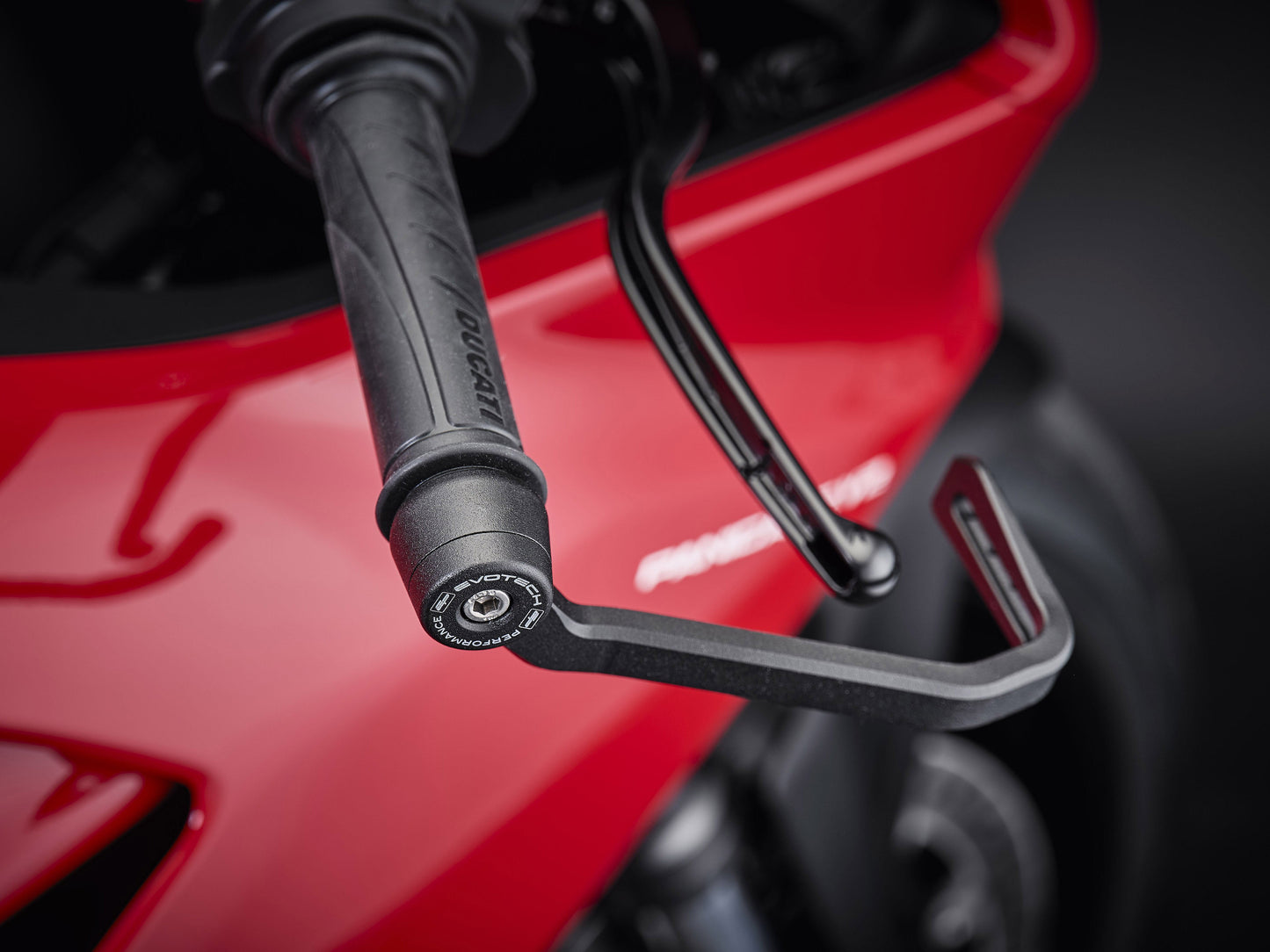 EVOTECH Ducati Panigale V2 (2012+) Handlebar Levers Protection Kit (Road)