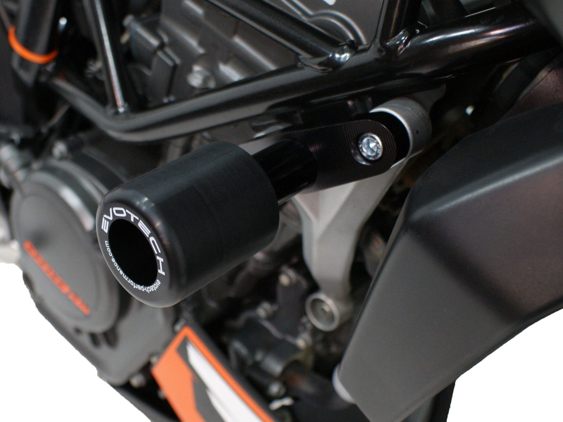 EVOTECH KTM 125 / 200 Duke Frame Crash Protection Sliders – Accessories in MotoDeal – Motorcycle Accessories and Parts Online Shop