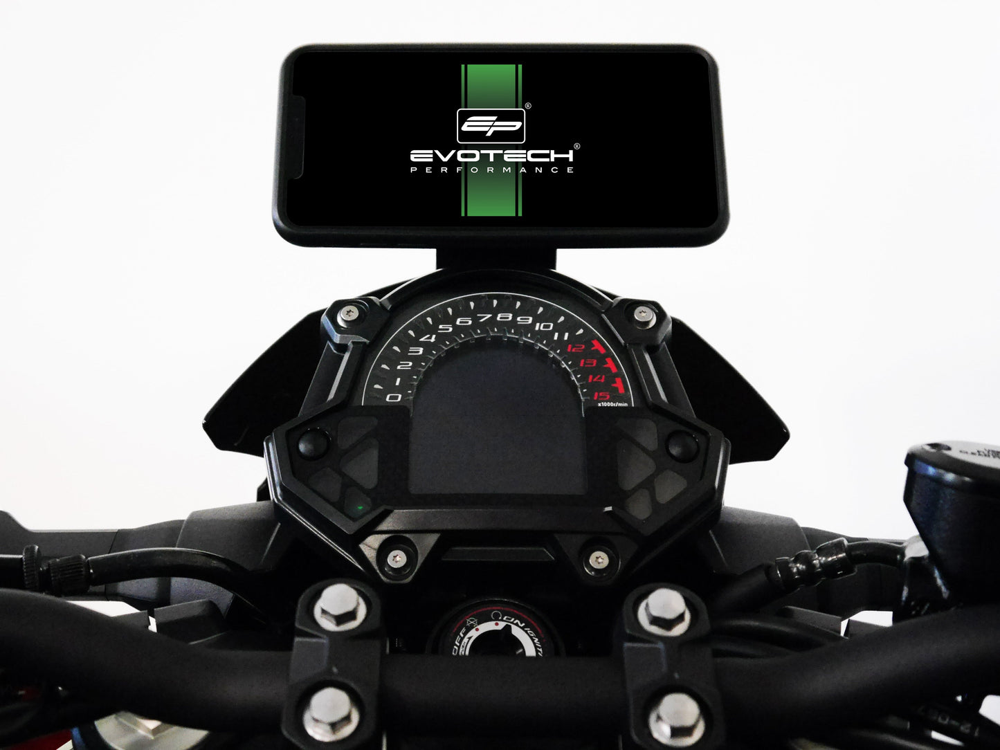 EVOTECH Kawasaki Z400 Phone / GPS Mount "Quad Lock" – Accessories in MotoDeal – Motorcycle Accessories and Parts Online Shop