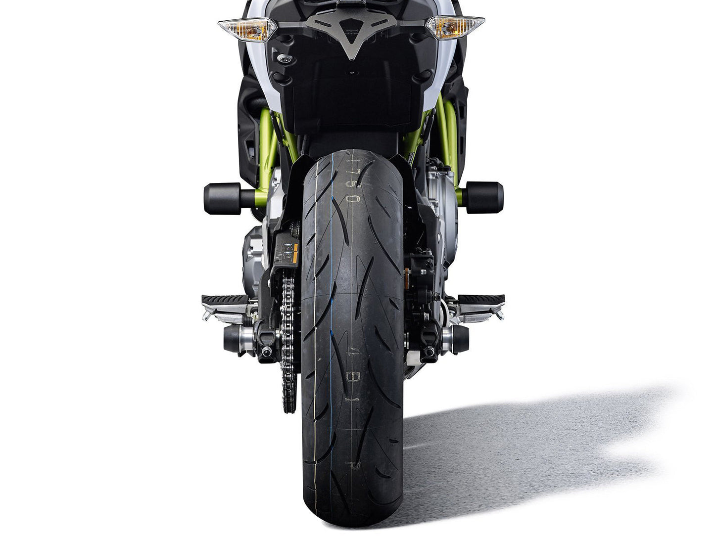 EVOTECH Kawasaki Z650 / Z650RS Frame Crash Protection Sliders – Accessories in MotoDeal – Motorcycle Accessories and Parts Online Shop