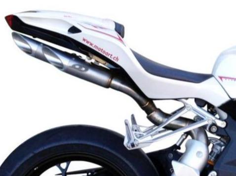 QD EXHAUST MV Agusta F4 Exhaust System "Power Gun" (EU homologated)