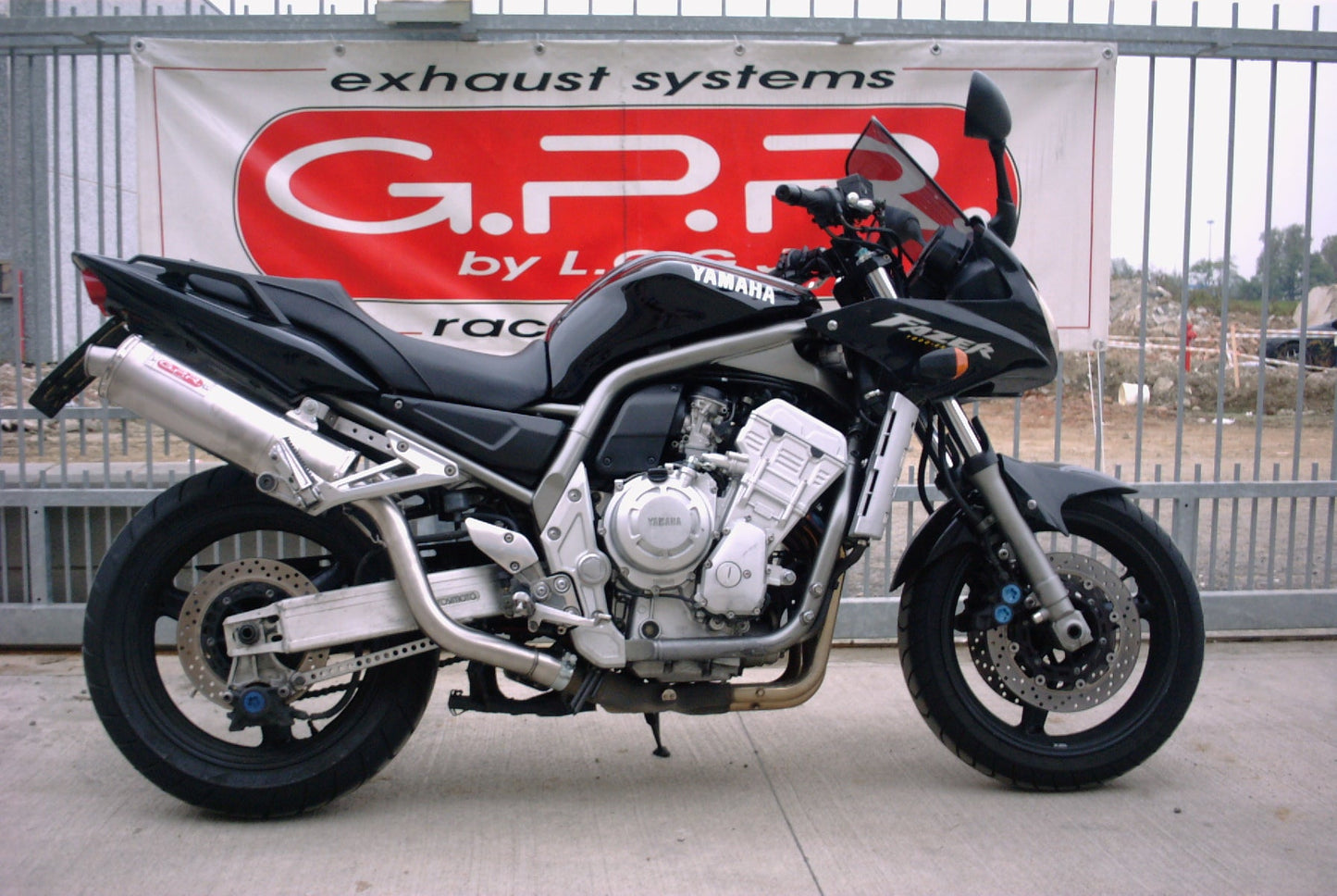 GPR Yamaha FZ1/FZS1000 Fazer (01/05) Slip-on Exhaust "Trioval" (EU homologated)