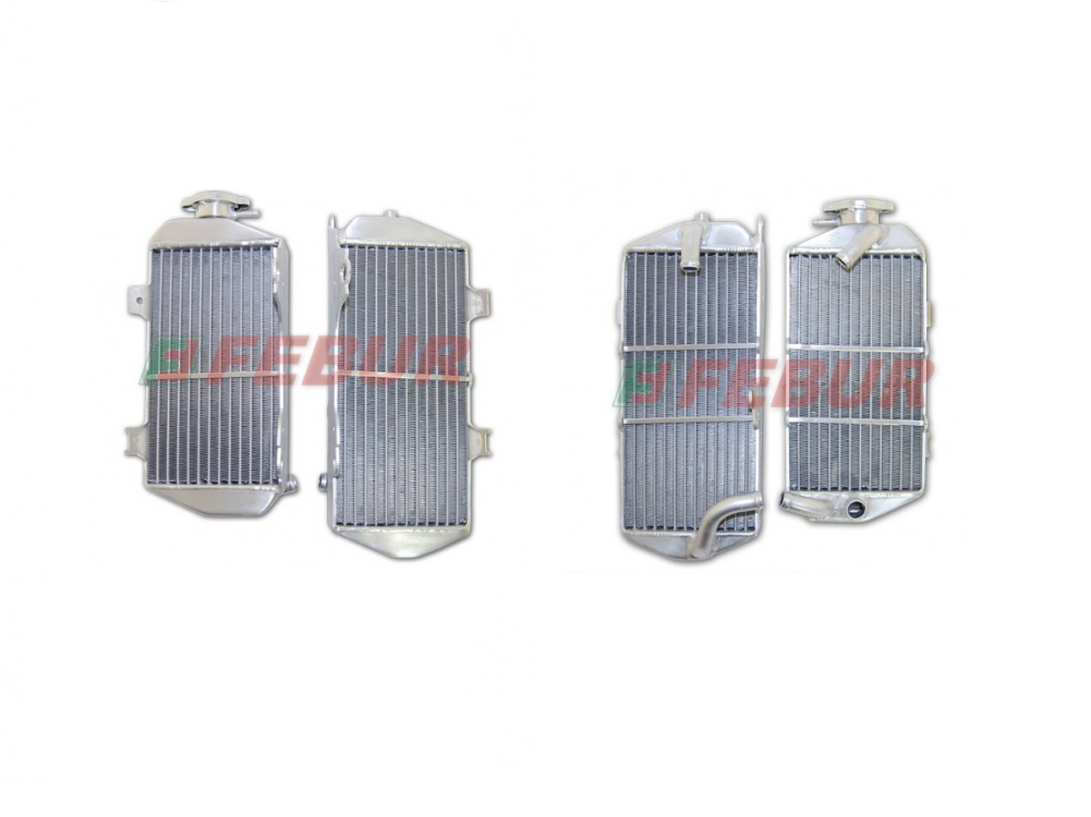 FEBUR Honda CRF250R (14/17) Complete Racing Water Radiators (Pair)