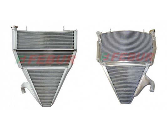 FEBUR Yamaha YZF-R6 (99/02) Complete Street Racing Water Radiator (Evo 2)