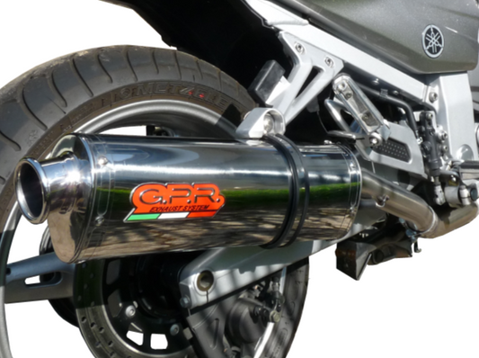 GPR Yamaha FJR1300 (01/05) Dual Slip-on Exhaust "Trioval" (EU homologated)