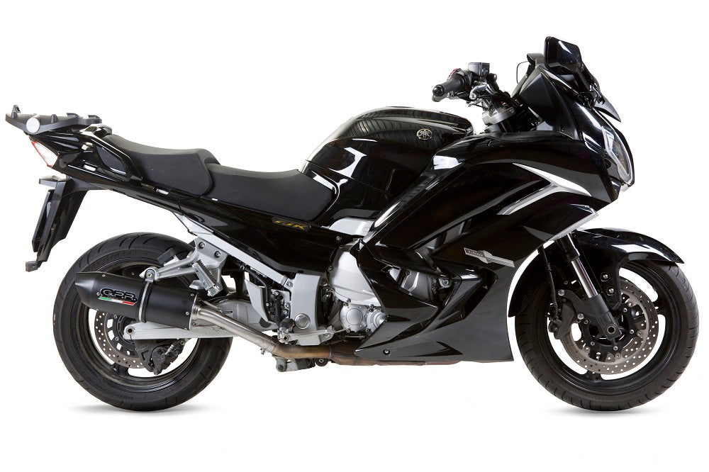 GPR Yamaha FJR1300 (01/05) Dual Slip-on Exhaust "Furore Nero" (EU homologated)