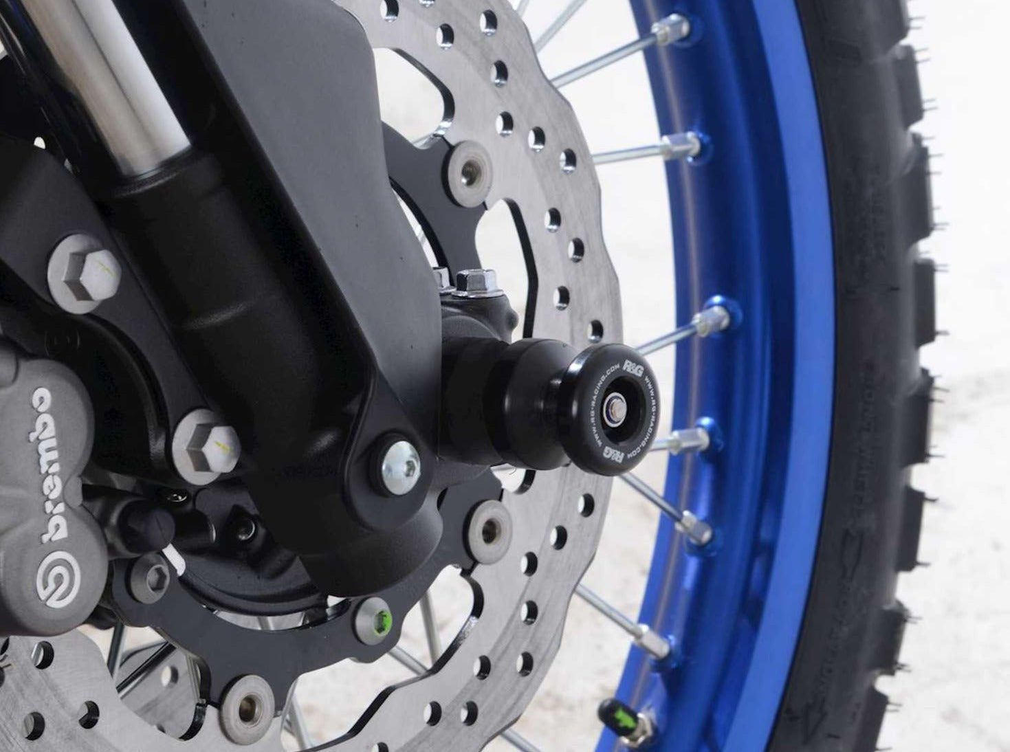 FSS0001 - R&G RACING Yamaha Ténéré 700 (2019+) Paddock Stand Bobbins (front wheel) – Accessories in the 2WheelsHero Motorcycle Aftermarket Accessories and Parts Online Shop