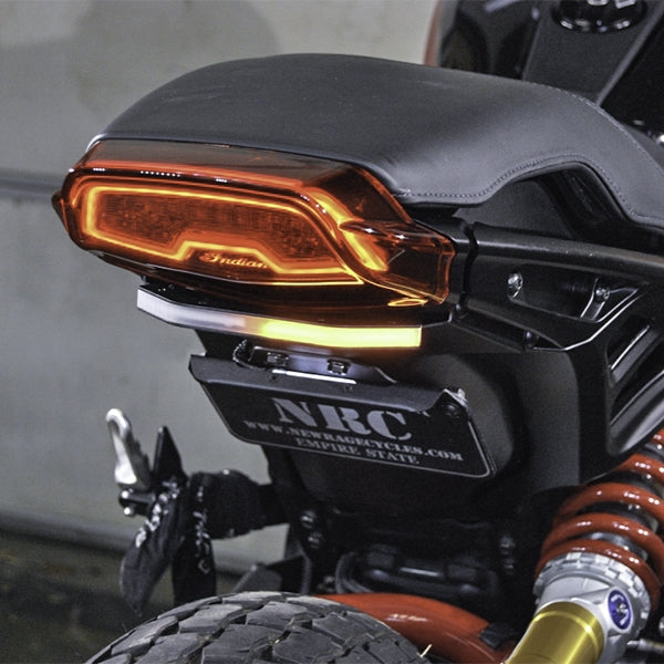 NEW RAGE CYCLES Indian FTR 1200 LED Fender Eliminator