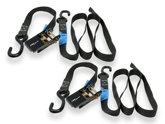 CNC RACING Motorcycle Tie-down Ratchet Strap kit