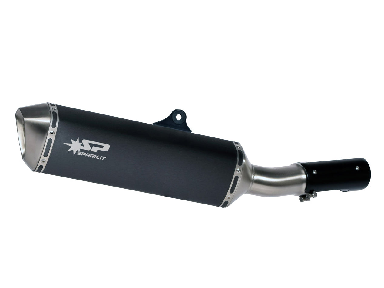 SPARK GBM0403 BMW R1200R / R1200RS (15/16) Slip-on Exhaust "Force" (EU homologated; dark)