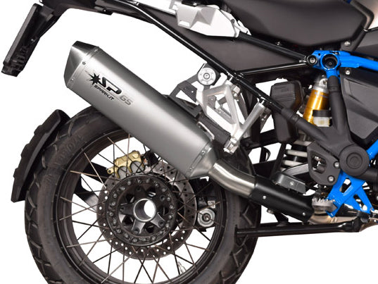 SPARK GBM0602 BMW R1200GS / Adventure (13/18) Slip-on Exhaust "Force" (EU homologated; titanium)