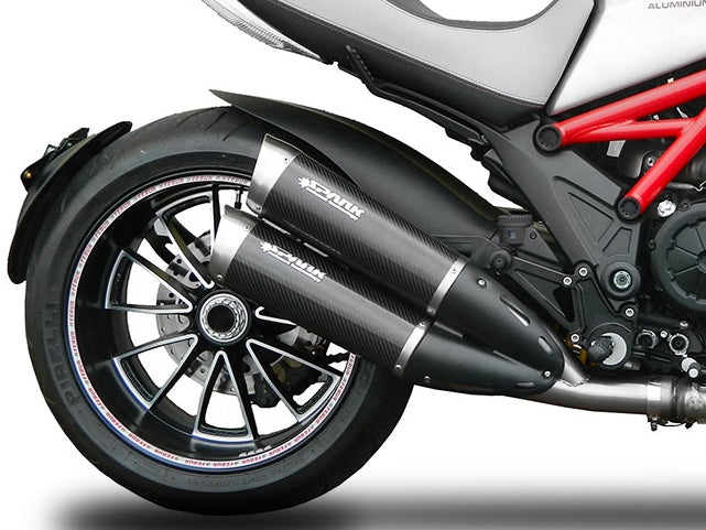 SPARK GDU2001 Ducati Diavel 1200 (10/13) Slip-on Exhaust "Evo V"