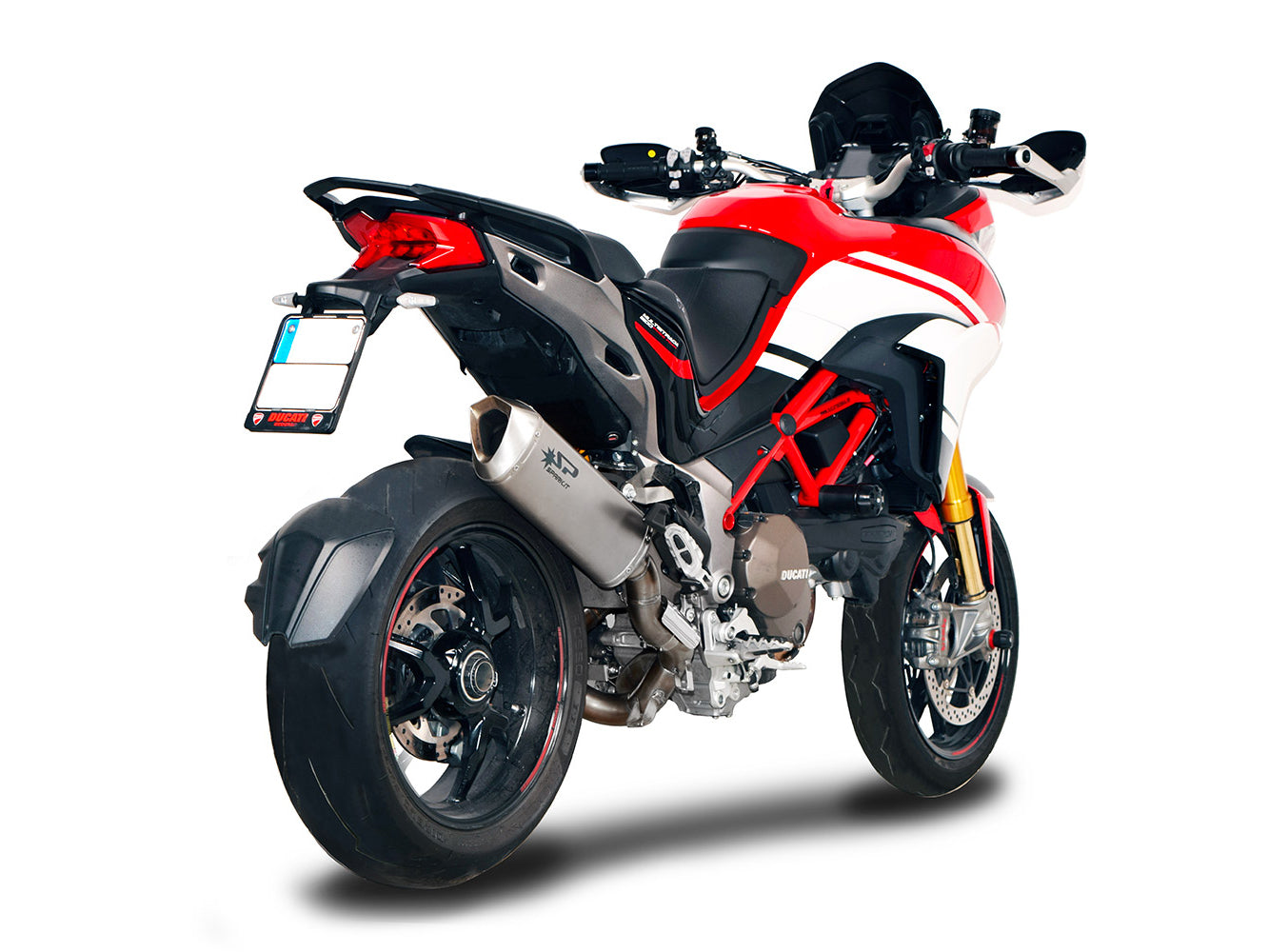 SPARK GDU8518 Ducati Multistrada 1200 (15/17) Exhaust Collector (racing; stainless steel)