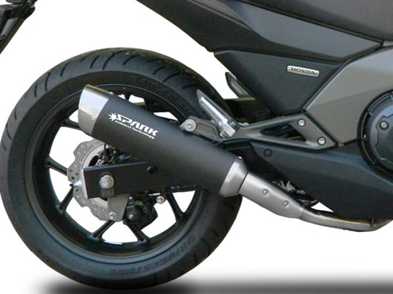 SPARK GHO1101 Honda NC700 / NC750 / Integra Slip-on Exhaust "Evo 5" (EU homologated)