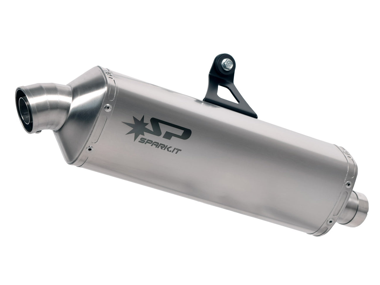 SPARK GHO1701 Honda CRF1000L Africa Twin (16/19) Slip-on Exhaust "Dakar" (approved; titanium)