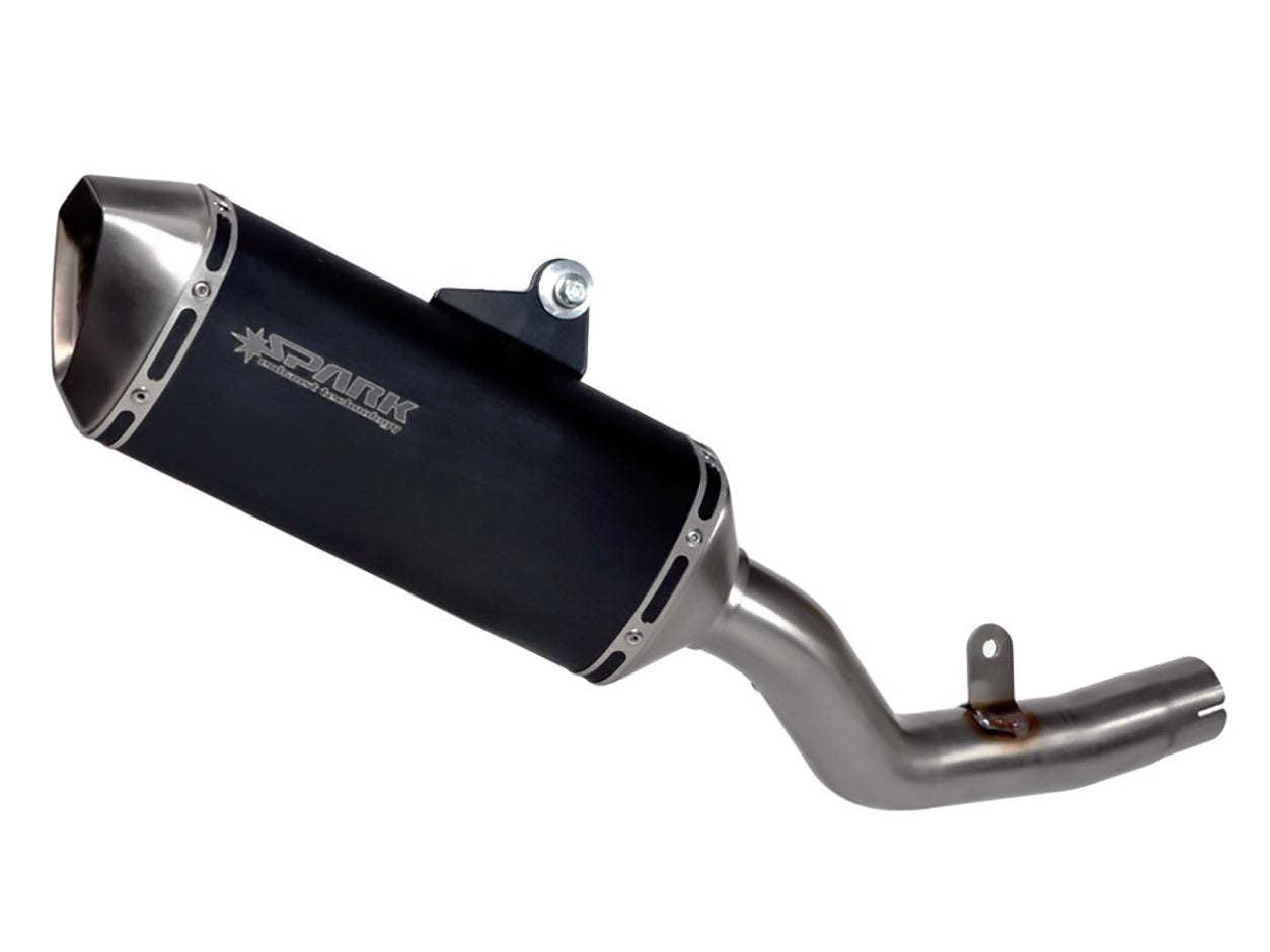 SPARK GKA0403 / GKA0405 Kawasaki Z800 / Z800E (13/16) Slip-on Exhaust "Force" (approved)