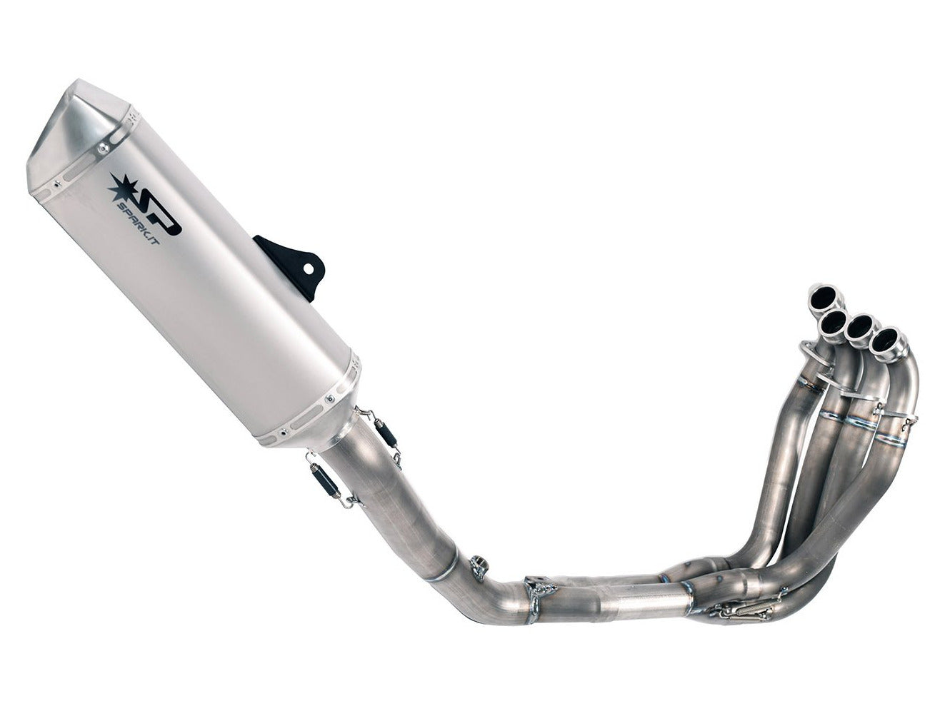 SPARK GKA8802 / GKA8803 Kawasaki ZX-10R (2011+) Titanium Full Exhaust System "Force" (racing)