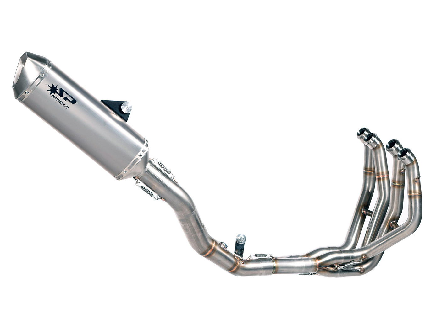 SPARK GKA8806 Kawasaki ZX-6R (2009+) Titanium Full Exhaust System "Force" (racing)