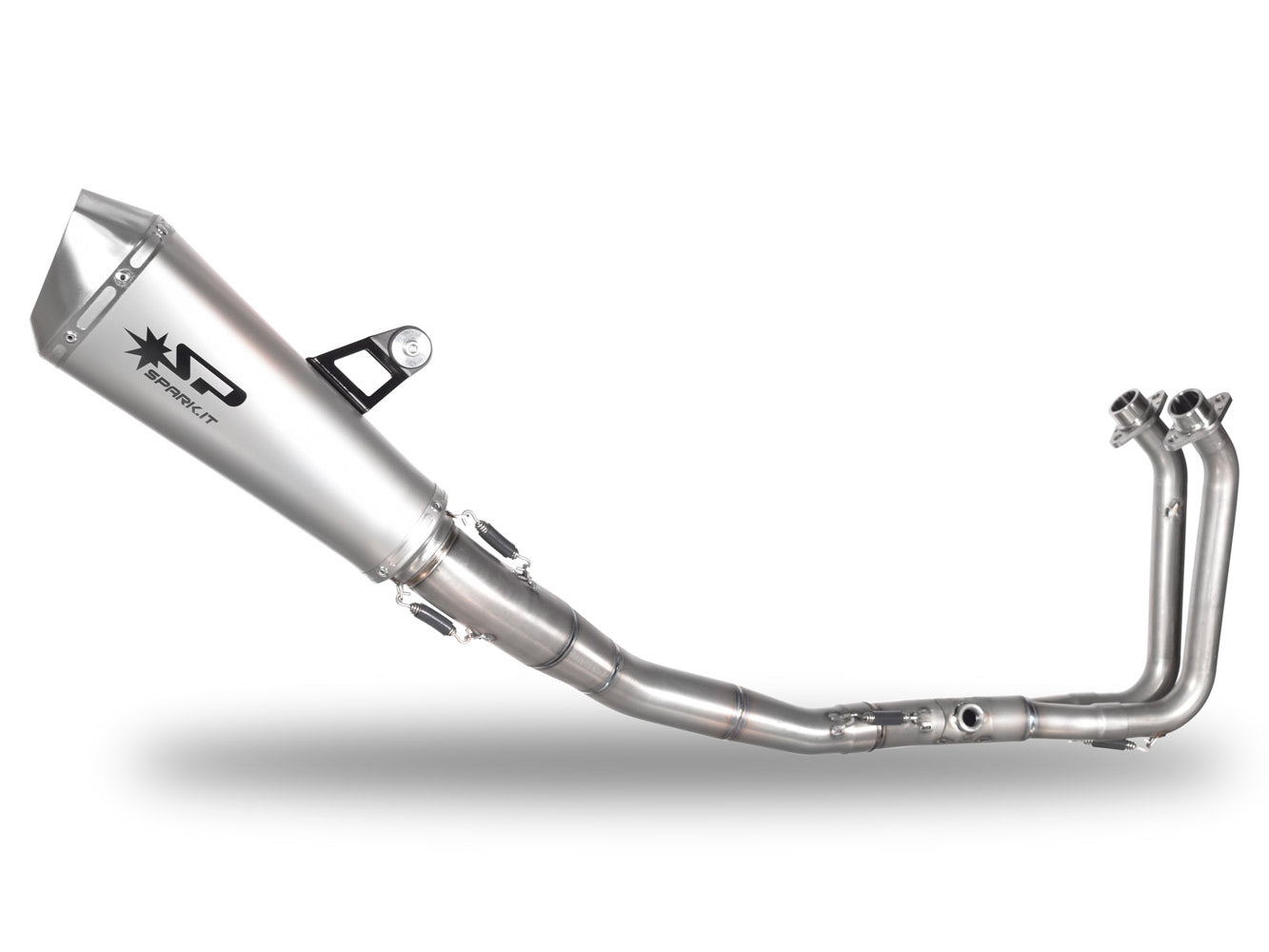 SPARK GKA8823 Kawasaki Ninja 400 (2018+) Titanium Full Exhaust System "Konix" (racing)