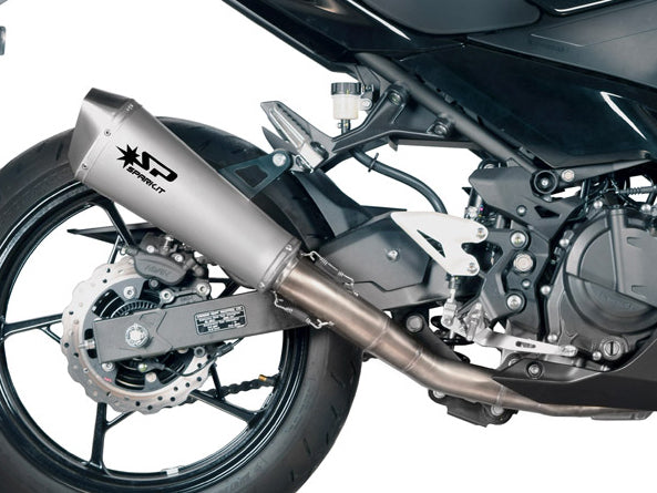 SPARK GKA8823 Kawasaki Ninja 400 (2018+) Titanium Full Exhaust System "Konix" (racing)