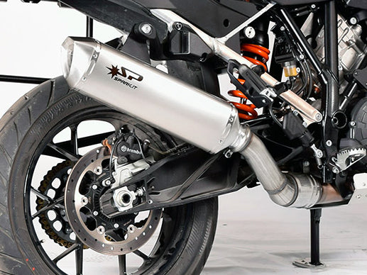 SPARK GKT0203 KTM 1050 Adventure (15/16) Slip-on Exhaust "Force" (approved)