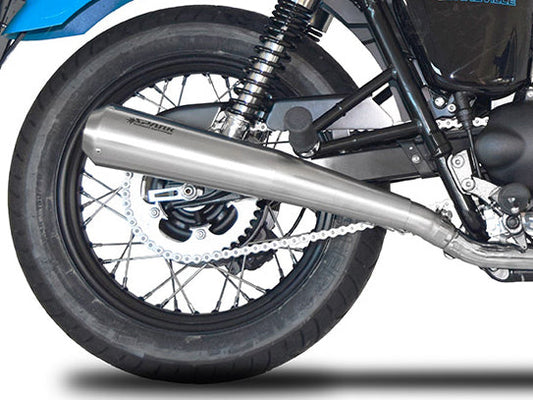 SPARK GTR0204 Triumph Bonneville T100 (02/16) Double Slip-on Exhaust "70's"