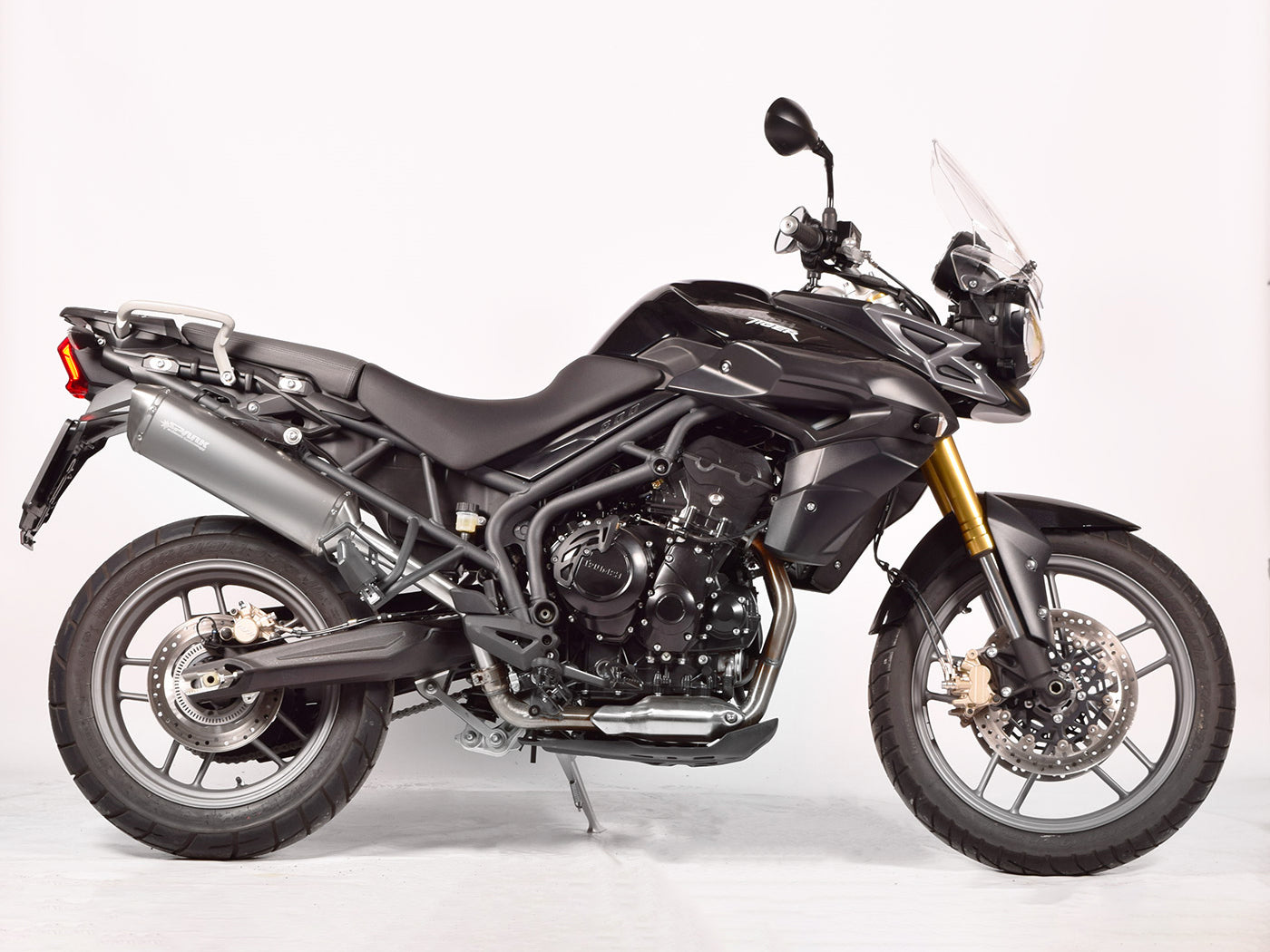 SPARK GTR0301 Triumph Tiger 800 (10/17) Slip-on Exhaust "Force" (EU homologated)