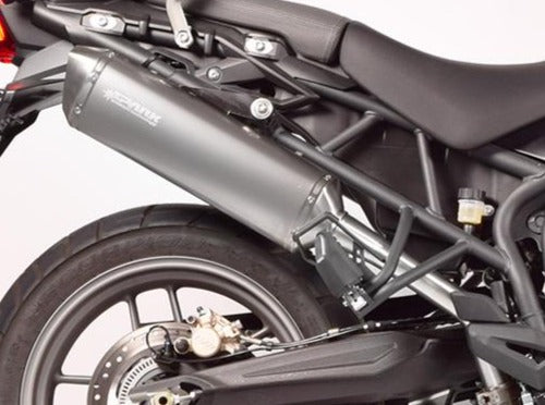 SPARK GTR0301 Triumph Tiger 800 (10/17) Slip-on Exhaust "Force" (EU homologated)