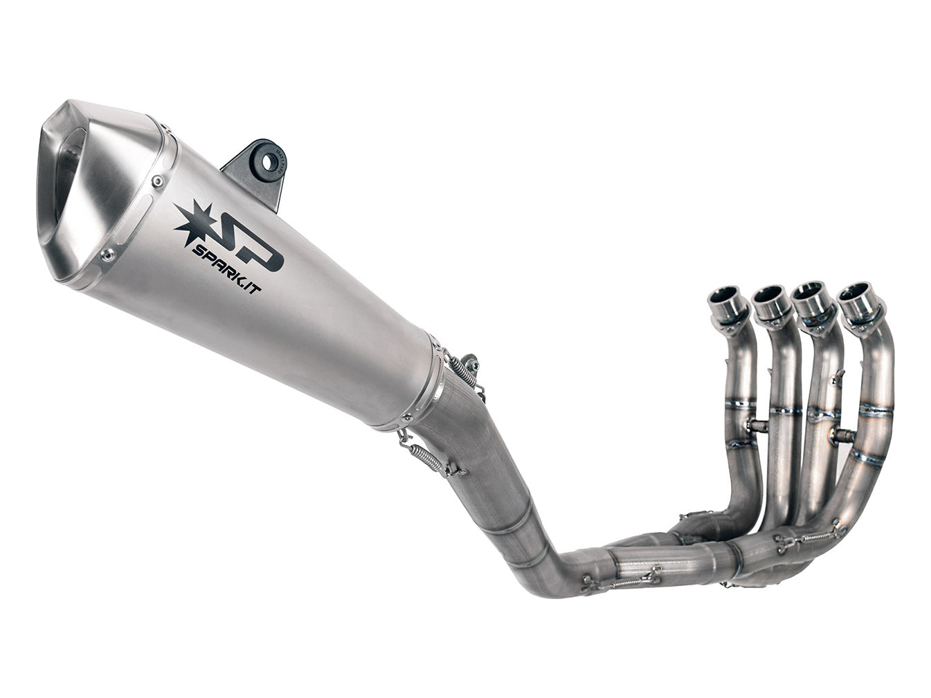 SPARK GYA8805 Yamaha YZF-R6 (08/16) Titanium Full Exhaust System "Konix" (racing)