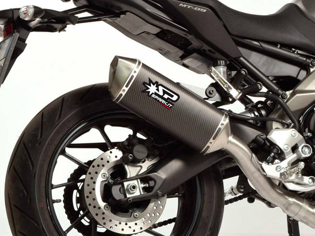 SPARK GYA8817 Yamaha MT-09 High Position Full Exhaust System "Force" (EU homologated)