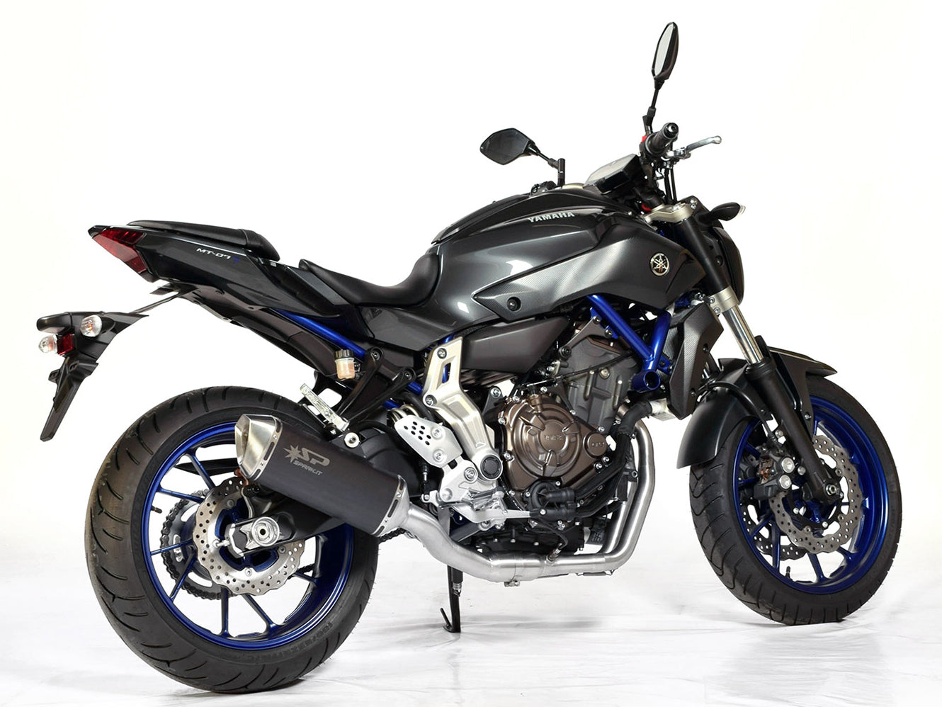 SPARK GYA8821 Yamaha MT-07 Full Exhaust System "Force" (EU homologated; lateral position)