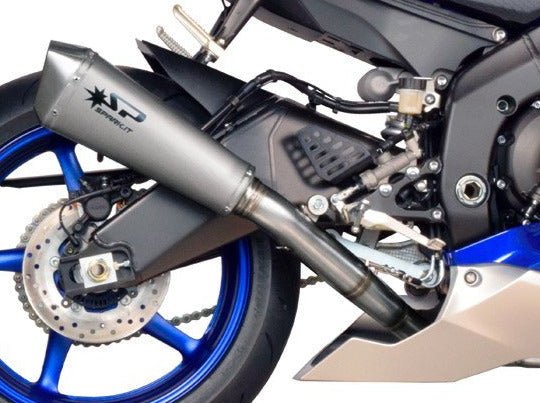 SPARK GYA8840 / GYA8841 Yamaha YZF-R6 (2017+) Titanium Full Exhaust System "Konix" (racing; step 1)