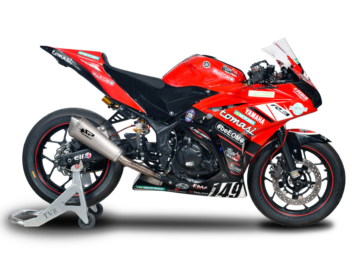 SPARK GYA8856 Yamaha YZF-R3 (2015+) Full Exhaust System "Konix" (racing)