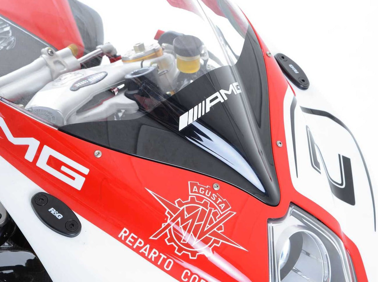 MBP0016 - R&G RACING MV Agusta F3 / F4 Mirror Block-off Plates – Accessories in the 2WheelsHero Motorcycle Aftermarket Accessories and Parts Online Shop