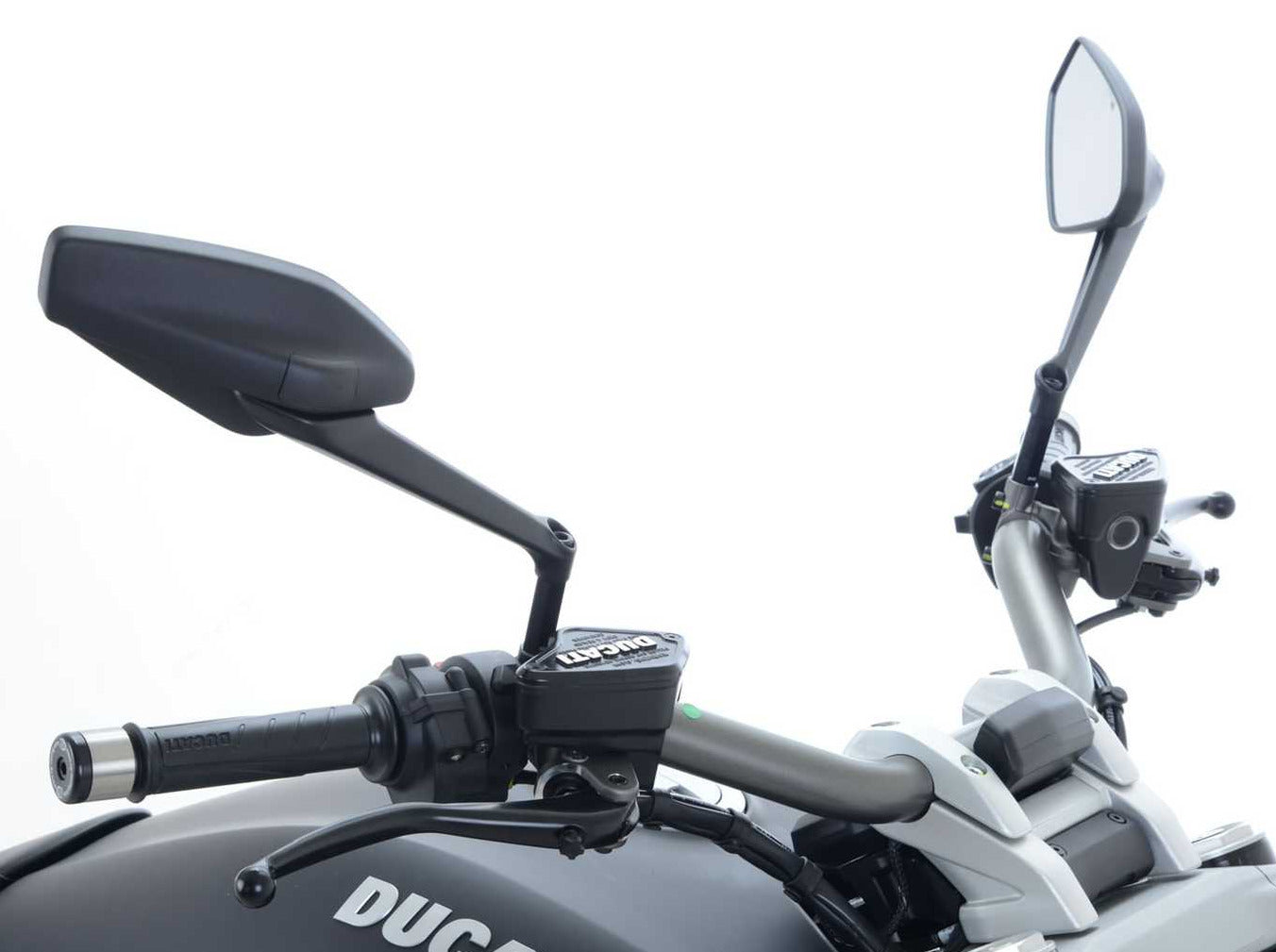 MR0002 - R&G RACING Ducati Mirror Extensions (for M10x1.25 thread mirrors) – Accessories in the 2WheelsHero Motorcycle Aftermarket Accessories and Parts Online Shop