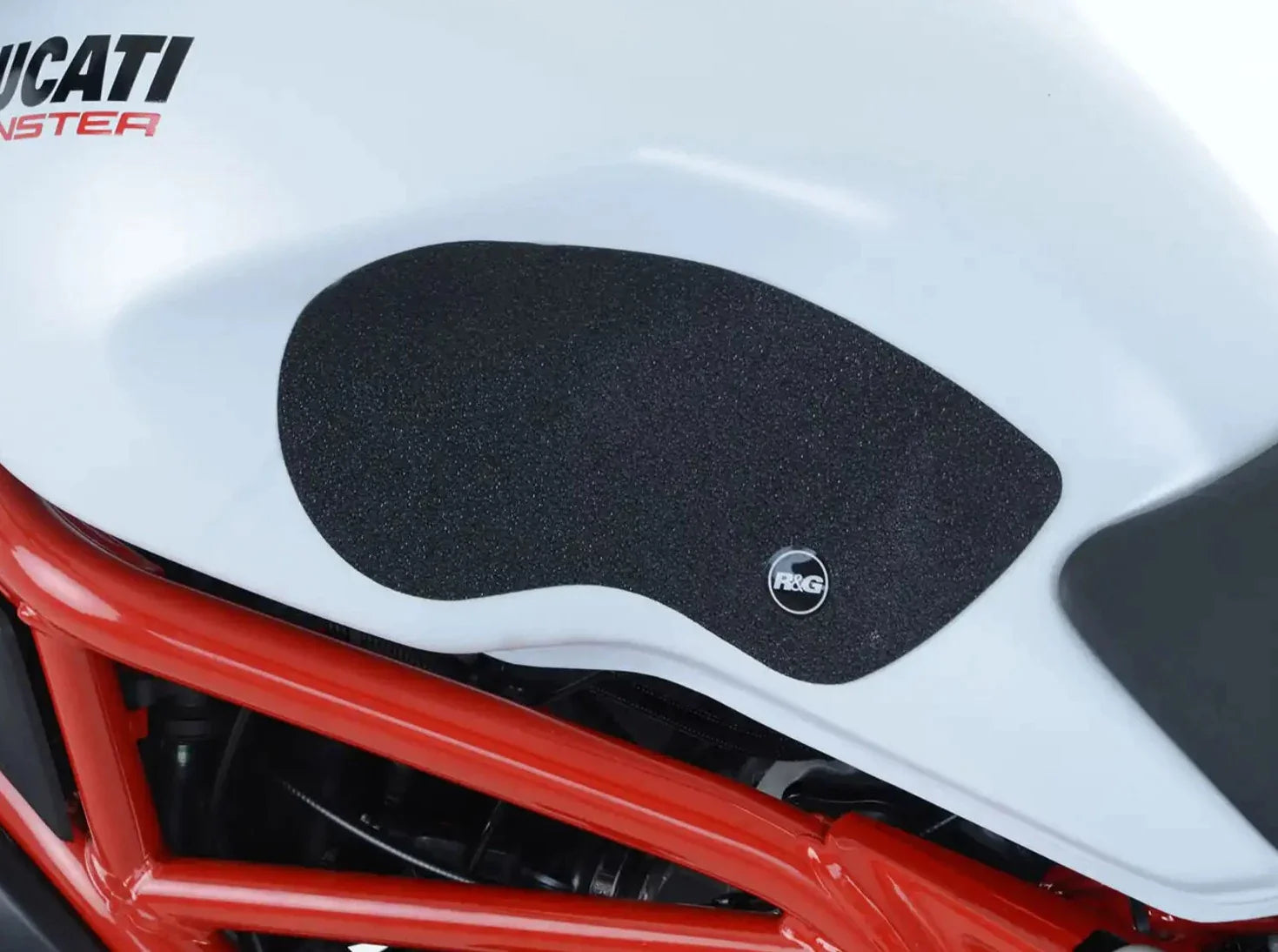 EZRG214 - R&G RACING Ducati Monster 1100 / EVO / 1200 S / 797 Fuel Tank Traction Grips – Accessories in the 2WheelsHero Motorcycle Aftermarket Accessories and Parts Online Shop