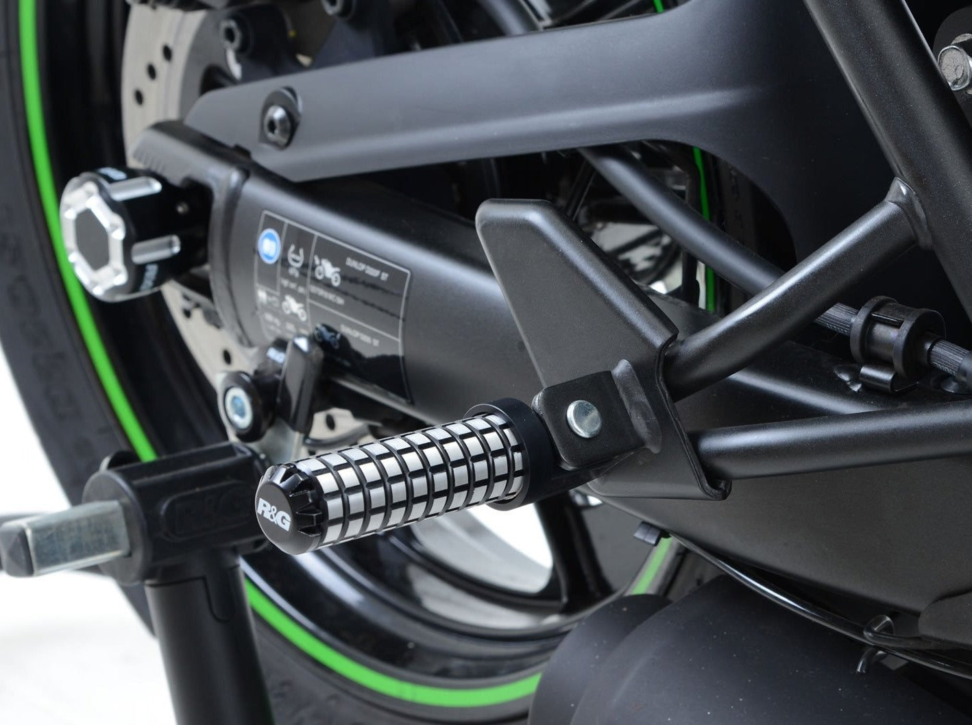 RFP0001 - R&G RACING Kawasaki EN650 Vulcan (2015+) Pillion Pegs (footpegs) – Accessories in the 2WheelsHero Motorcycle Aftermarket Accessories and Parts Online Shop