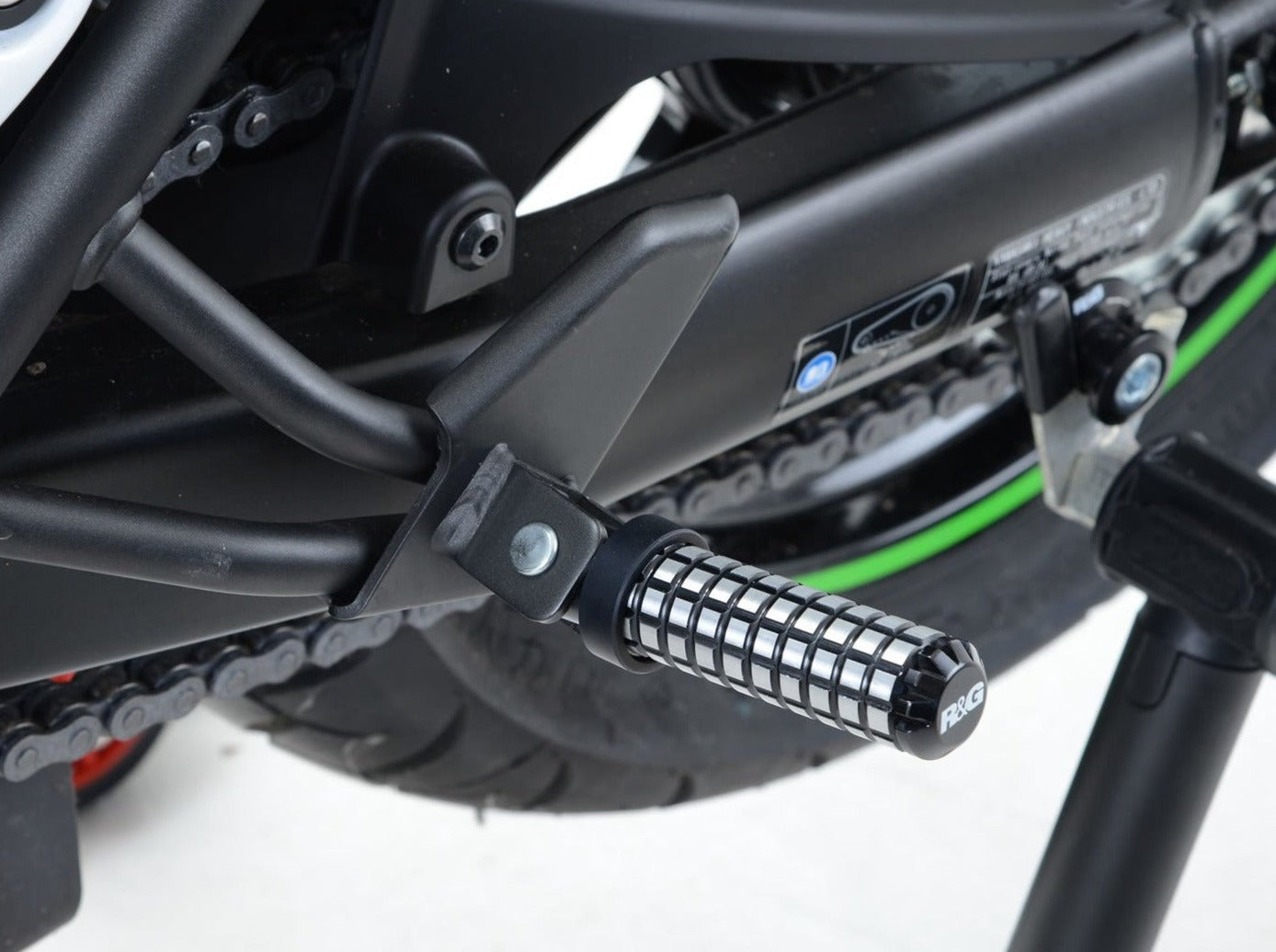 RFP0001 - R&G RACING Kawasaki EN650 Vulcan (2015+) Pillion Pegs (footpegs) – Accessories in the 2WheelsHero Motorcycle Aftermarket Accessories and Parts Online Shop