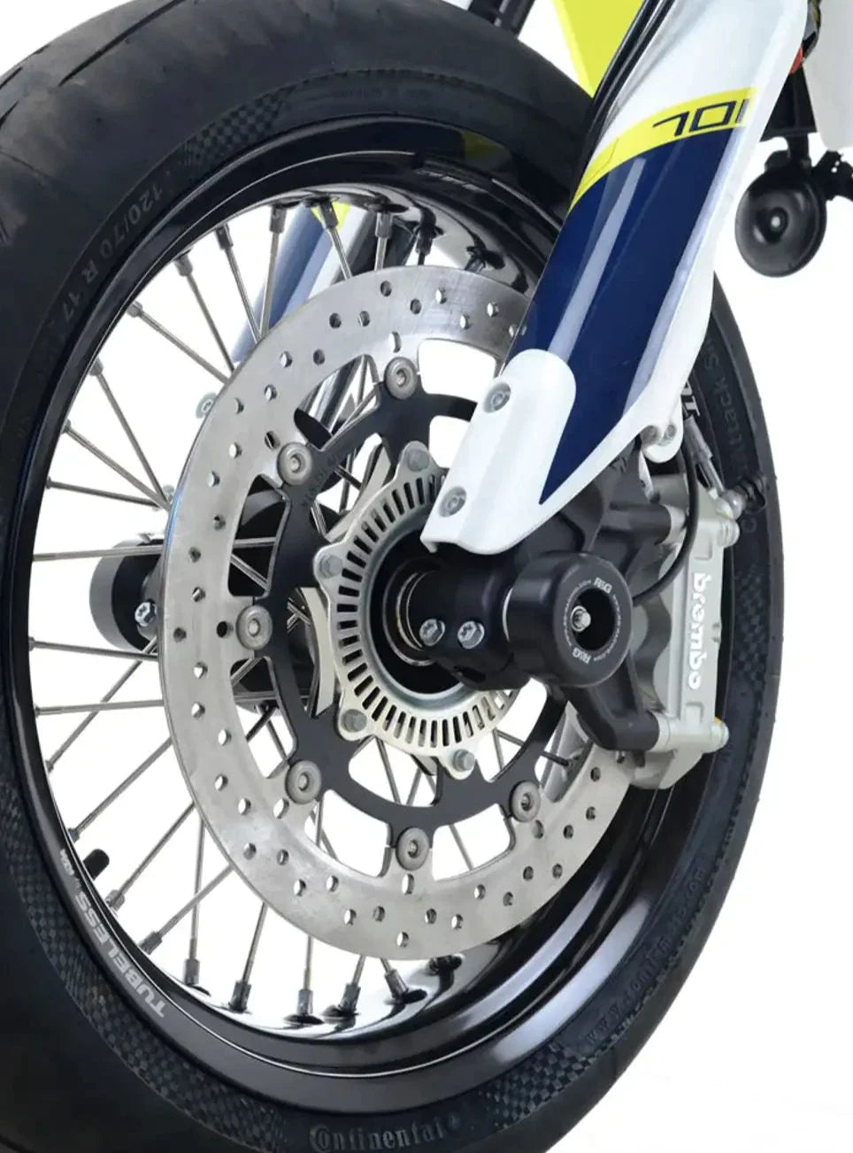 FP0187 - R&G RACING Husqvarna 701 Supermoto (2016+) Front Wheel Sliders – Accessories in the 2WheelsHero Motorcycle Aftermarket Accessories and Parts Online Shop