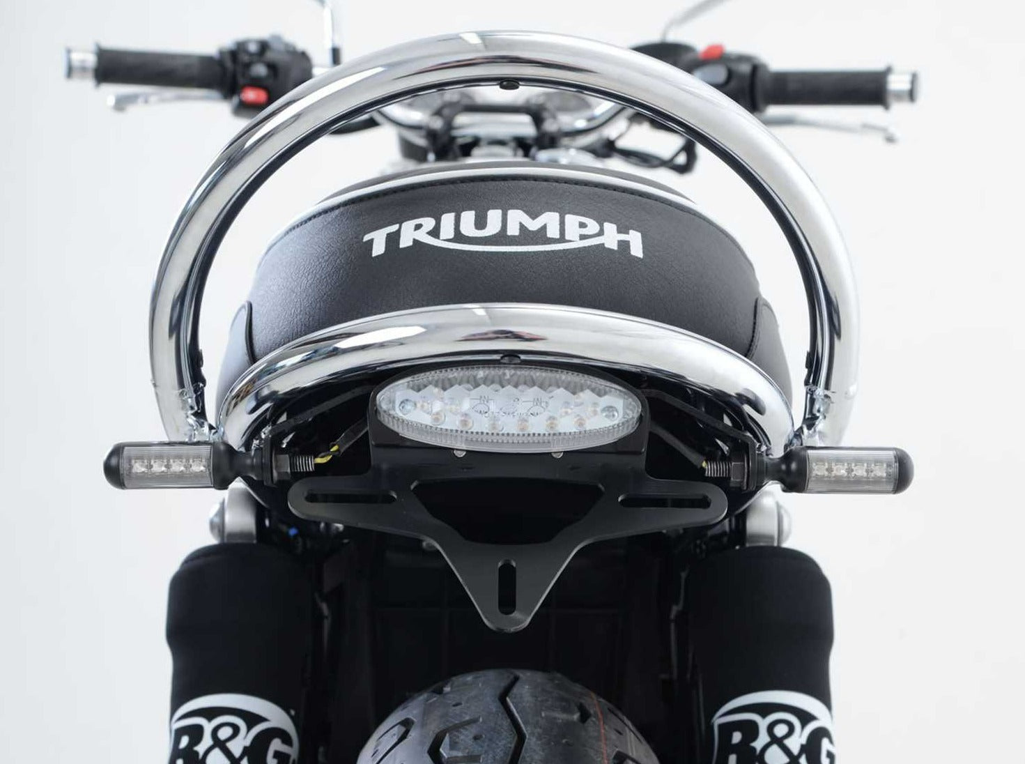 LP0205 - R&G RACING Triumph Bonneville T120 Tail Tidy – Accessories in the 2WheelsHero Motorcycle Aftermarket Accessories and Parts Online Shop