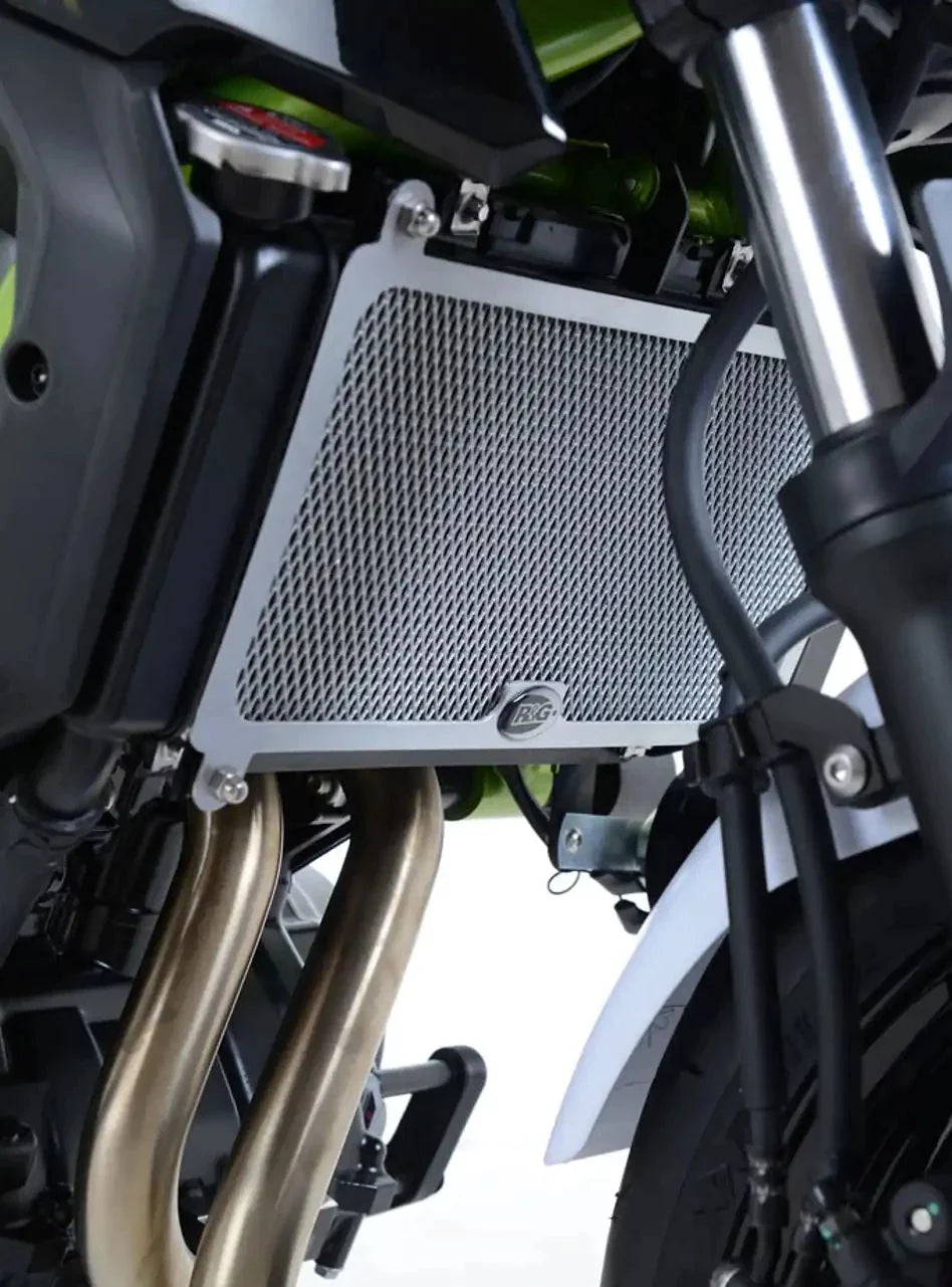 RAD0210 - R&G RACING Kawasaki Z650 / RS / Ninja 650 Radiator Guard – Accessories in the 2WheelsHero Motorcycle Aftermarket Accessories and Parts Online Shop