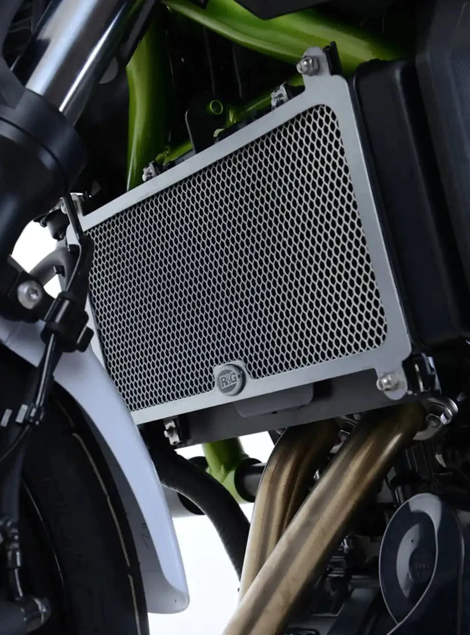 RAD0210 - R&G RACING Kawasaki Z650 / RS / Ninja 650 Radiator Guard – Accessories in the 2WheelsHero Motorcycle Aftermarket Accessories and Parts Online Shop