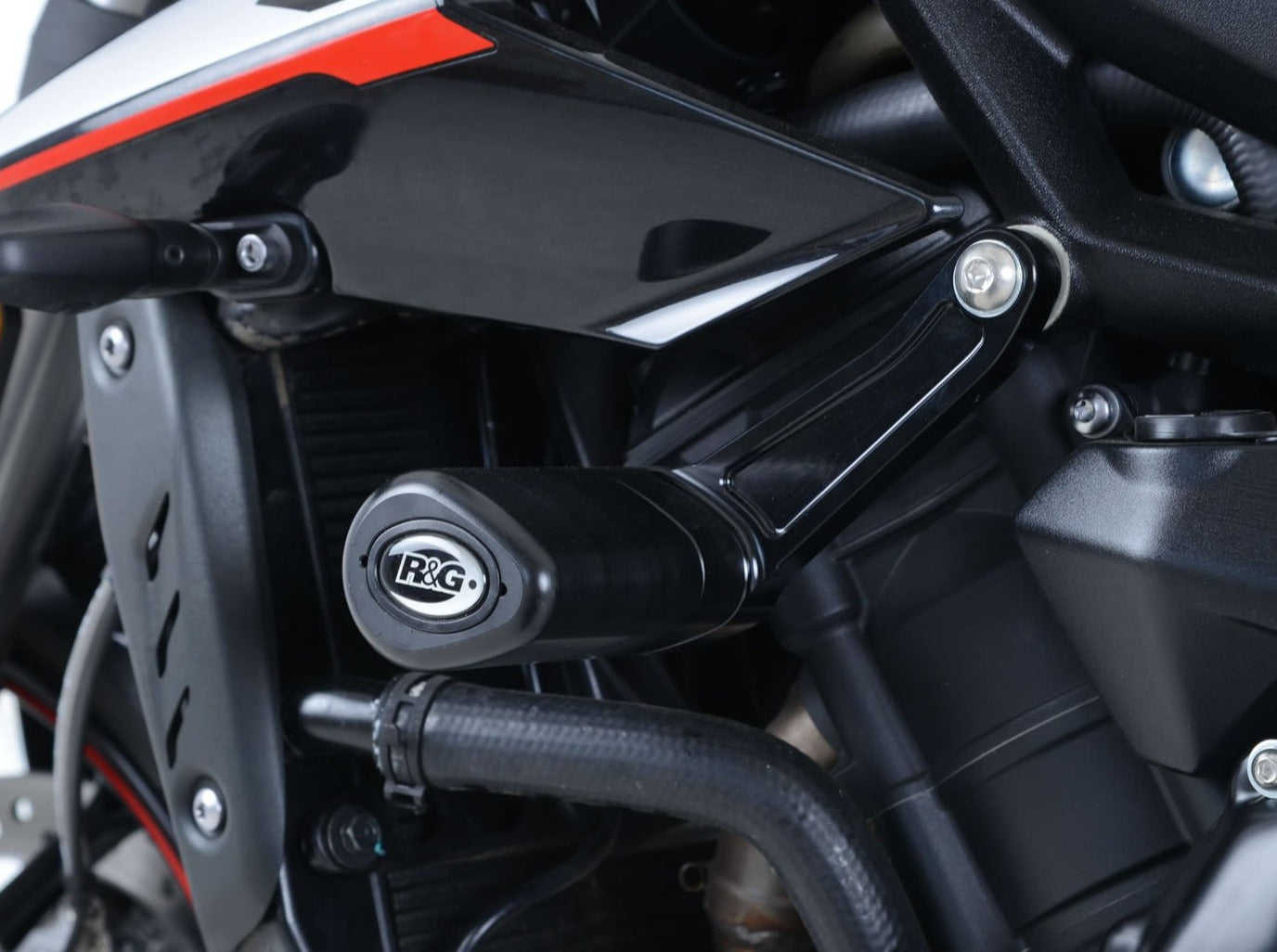 CP0430 - R&G RACING Triumph Street Triple S / R / RS Frame Crash Protection Sliders "Aero" – Accessories in the 2WheelsHero Motorcycle Aftermarket Accessories and Parts Online Shop