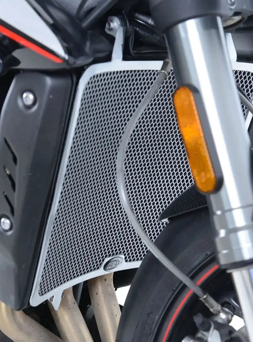 RAD0219 - R&G RACING Triumph Street Triple 765 R / S / RS Radiator Guard – Accessories in the 2WheelsHero Motorcycle Aftermarket Accessories and Parts Online Shop