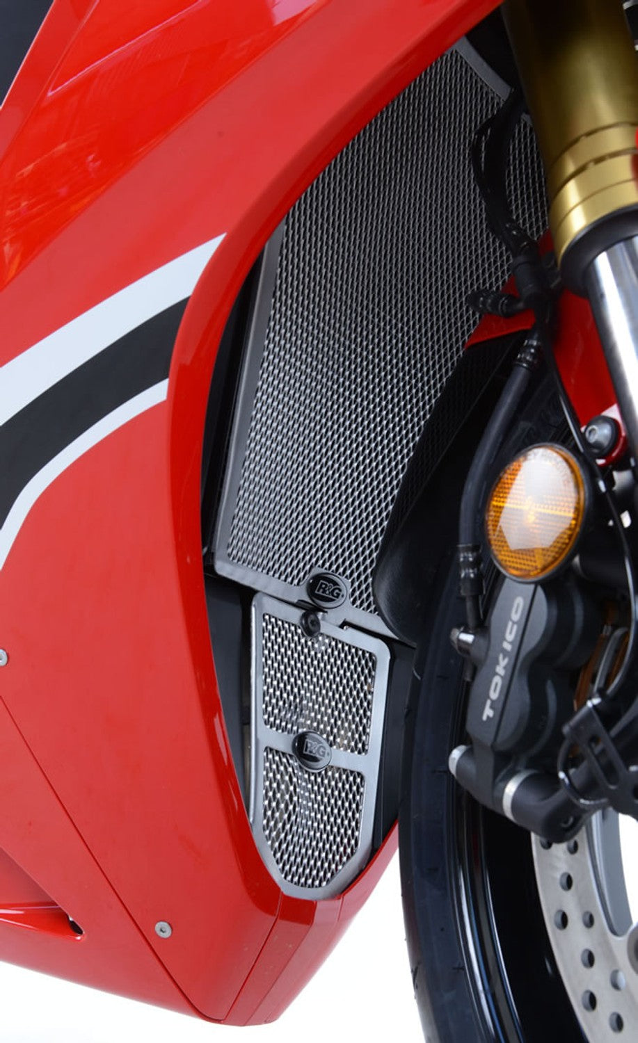 DG0022 - R&G RACING Honda CBR1000RR (17/19) Downpipe Grill – Accessories in the 2WheelsHero Motorcycle Aftermarket Accessories and Parts Online Shop