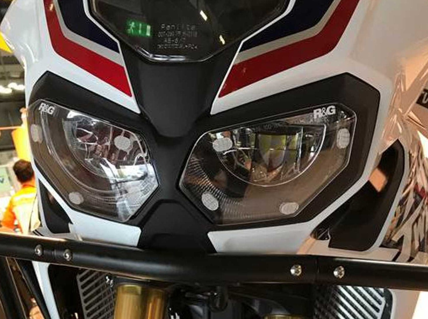 HLS0001 - R&G RACING Honda CRF1000L Africa Twin (16/19) Headlight Guards (pair) – Accessories in the 2WheelsHero Motorcycle Aftermarket Accessories and Parts Online Shop