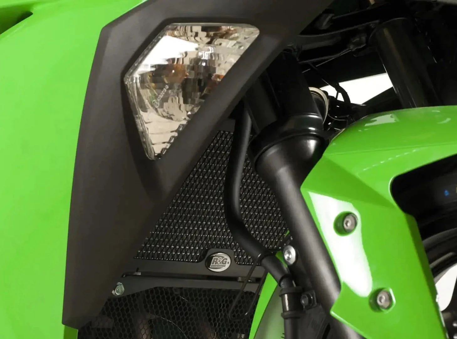 RAD0139 - R&G RACING Kawasaki Ninja 250 / 300 / Z250 Radiator Guard – Accessories in the 2WheelsHero Motorcycle Aftermarket Accessories and Parts Online Shop